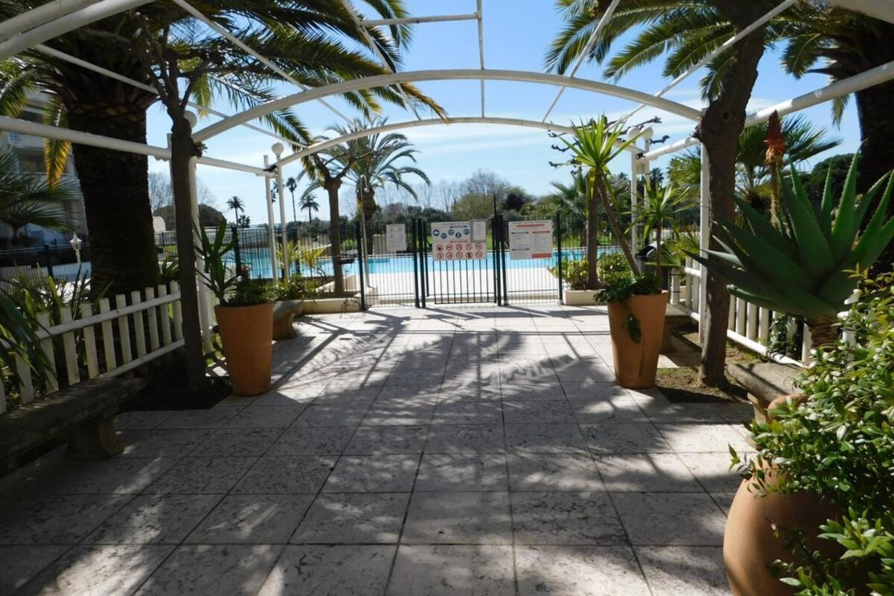 "T2 "Antibes Les Pins 3" Air Conditionned Sea View With Parking And Pool" Leilighet Eksteriør bilde