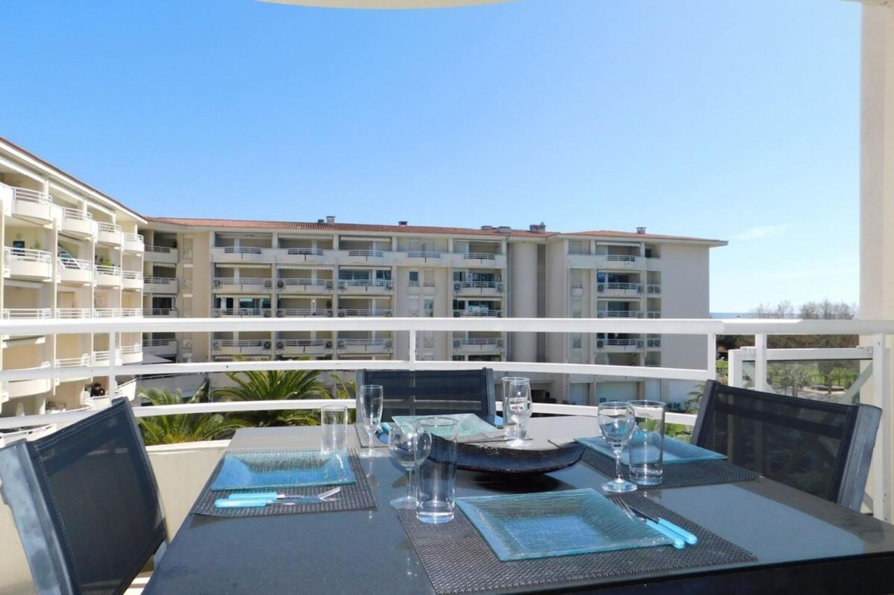 "T2 "Antibes Les Pins 3" Air Conditionned Sea View With Parking And Pool" Leilighet Eksteriør bilde