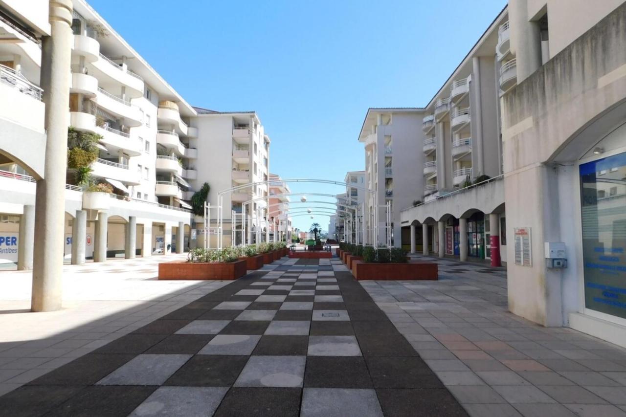 "T2 "Antibes Les Pins 3" Air Conditionned Sea View With Parking And Pool" Leilighet Eksteriør bilde