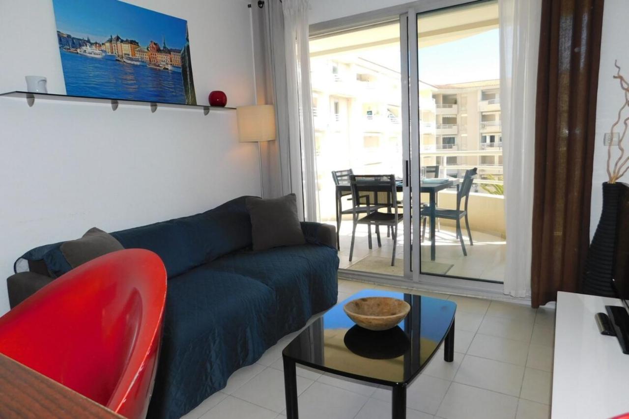 "T2 "Antibes Les Pins 3" Air Conditionned Sea View With Parking And Pool" Leilighet Eksteriør bilde